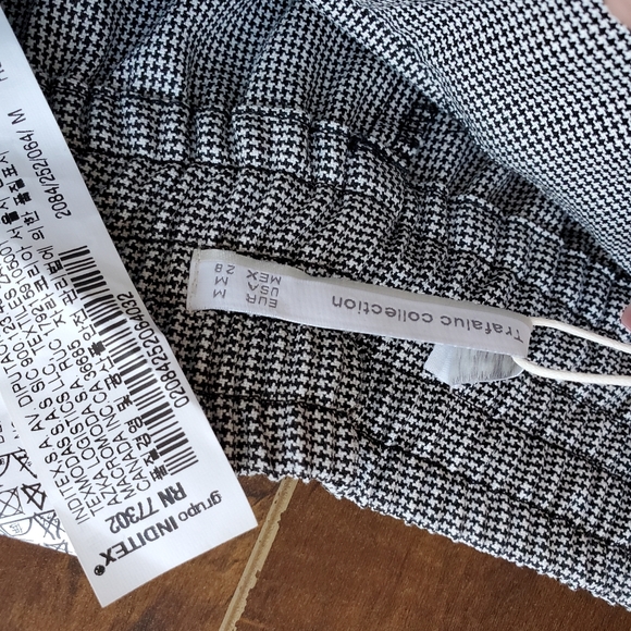 ZARA Womens Tie Capri Pants Size Medium NWT - Picture 12 of 13